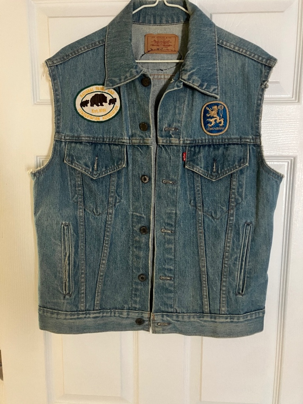 Vintage Levis "red tag" Denim Cut-off Jacket